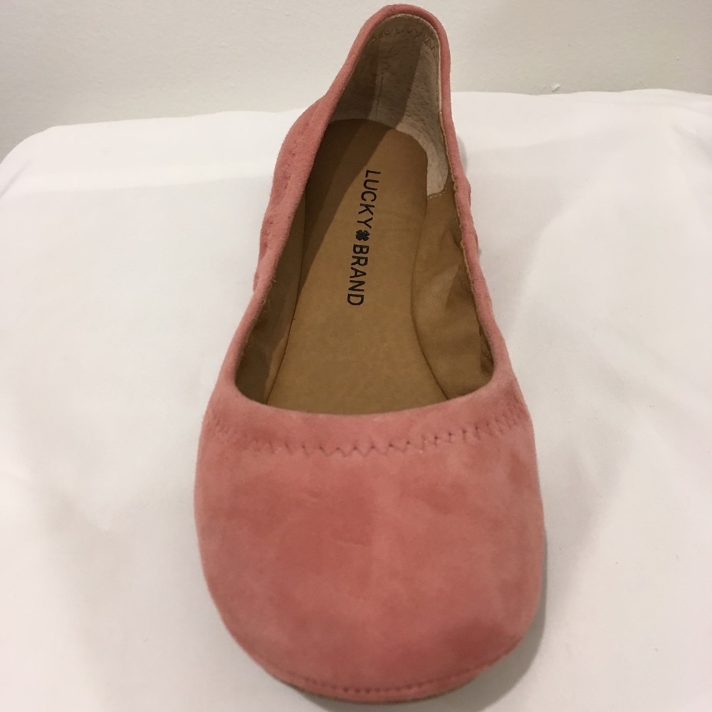 New Lucky Brand pink Emmie flats